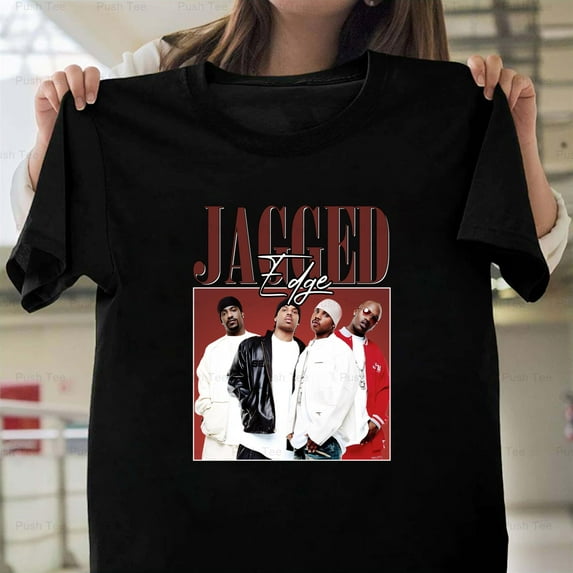 Jagged Edge 90s R&B Music Group Vintage Style Fan V40193 New Unisex T-Shirt , up to 5XL