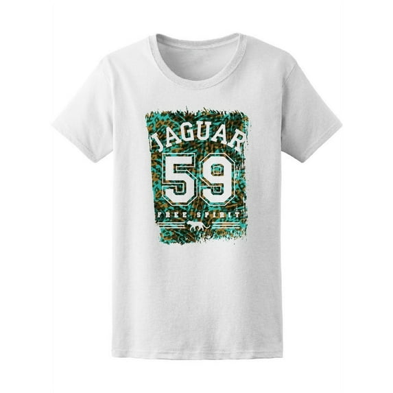 Jaguar 59 Free Animal Spirit T-Shirt Women -Image by Shutterstock, Female XX-Large