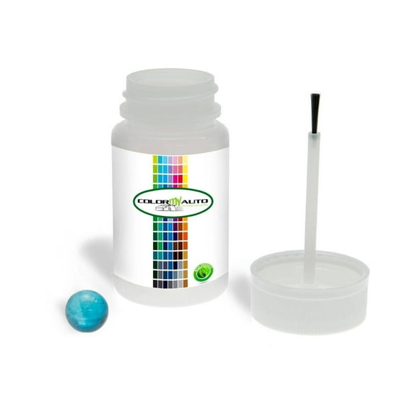 Jaguar AQUAMARINE METALLIC JHF Single Stage Automotive Paint 1 OZ Brush-In-Lid Bottle