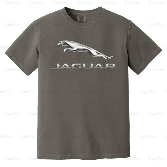 Jaguar Car Racing Company Vintage Motorsport Fan Graphic Retro Comfort Color T-Shirt V41261 Unisex, up to 4XL