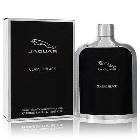 Jaguar Classic Black by Jaguar Eau De Toilette Spray 3.4 oz for Men - Brand New