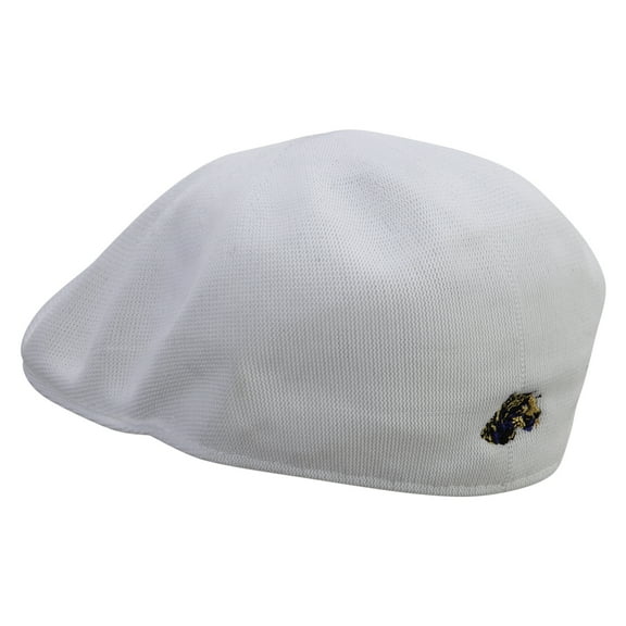 Jaguar Embroidered Big Mesh Ivy Cap - White XL-2XL