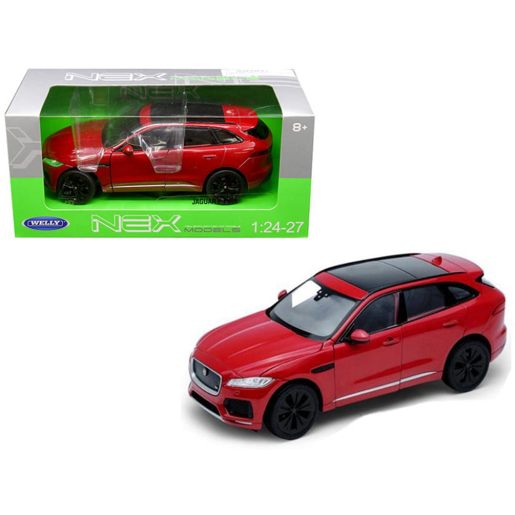 セール 登場から人気沸騰 Red F-Pace Jaguar 1/24 Welly by Car Model Diecast 1/27 - ウェリー