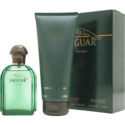 JAGUAR 香水セット (ユニセックス) Jaguar Jaguar Green , 2 Pc Gift Set 3.4oz EDT Spray, 6.76oz Bath