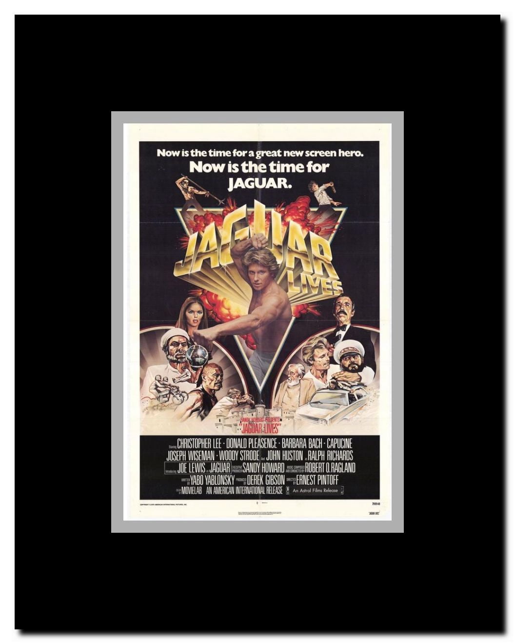 Jaguar Lives Framed Movie Poster