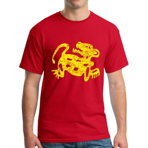 Jaguar T-Shirt Costume Tee Vintage Red
