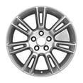 thumbnail image 1 of 2017-2019 Jaguar Xe 17" Silver OEM Factory Wheel Rim T4N1683, 1 of 2