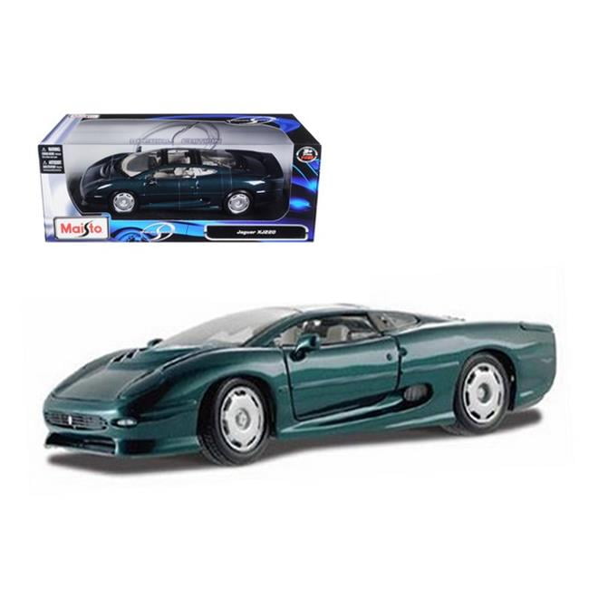 Jaguar XJ 220 Green 1/18 Diecast Model Car by Mais - Walmart.com
