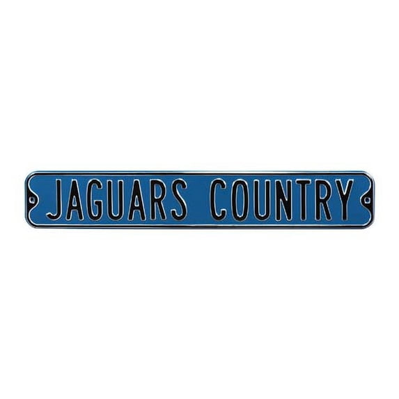 Jaguars Country Street Sign