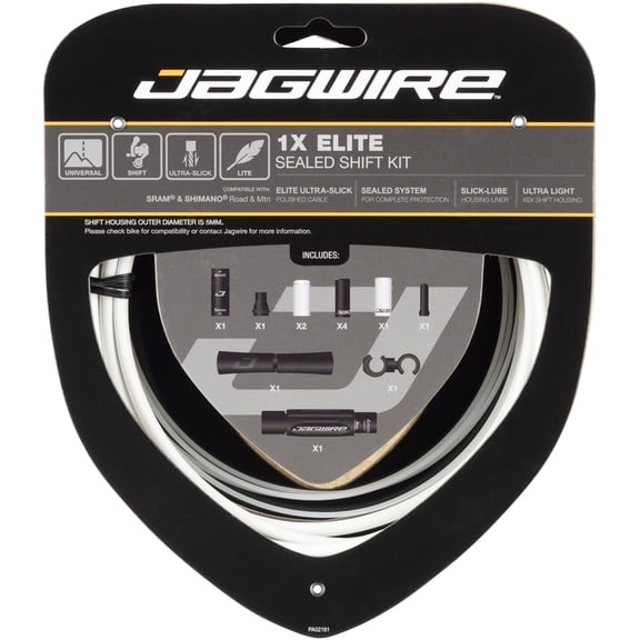 Jagwire 1x Elite Sealed Shift Cable Kit SRAM/Shimano Polished Ultra-Slick Cable