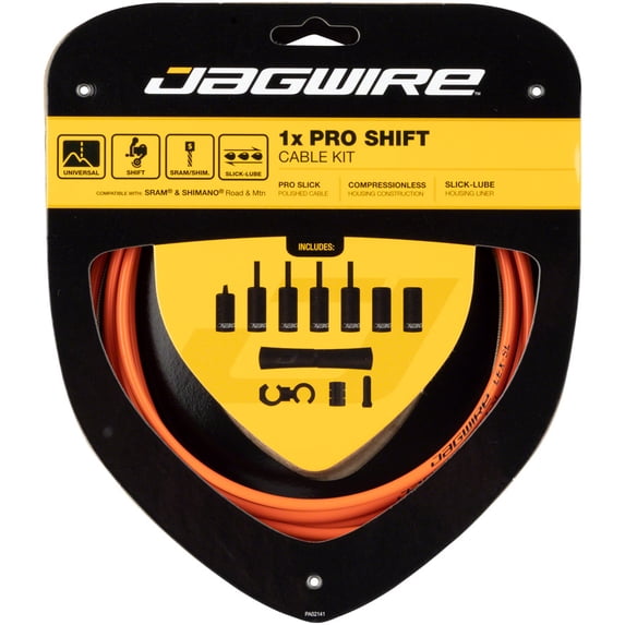 Jagwire 1x Pro Shift Kit Road/Mountain SRAM/Shimano, Orange