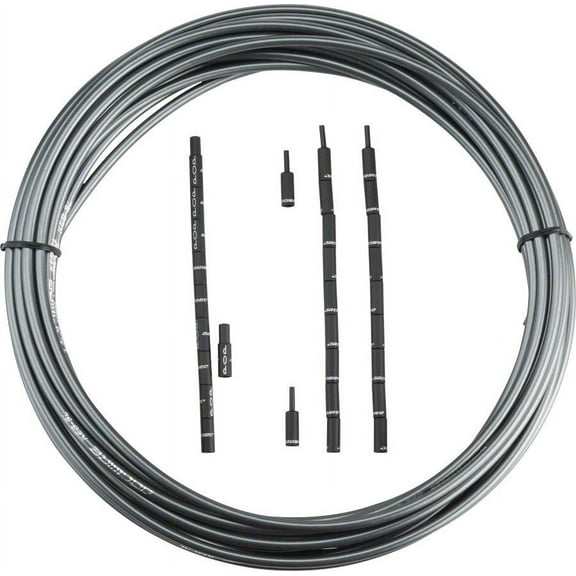 Jagwire 5mm Compressionless Brake Housing with Slick-Lube Liner 10M Roll Gray