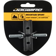 Jagwire Basics Comp Canti Brake Shoes Black 70mm Post Pair