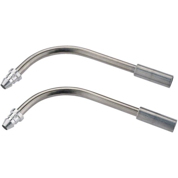 Jagwire Brake Noodles 83 Degree Bag of 10, Silver