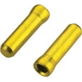 thumbnail image 1 of Jagwire Standard 1.2mm Cable End Crimps, Color Gold Anodized, 500 count bottle, 1 of 1