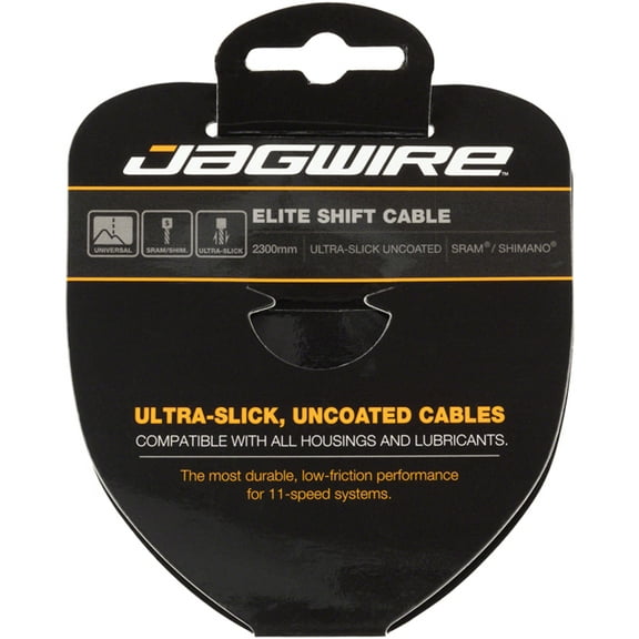 Jagwire Elite Ultra-Slick Shift Cable 1.1 x 2300mm,Stainless Steel, SRAM/Shimano