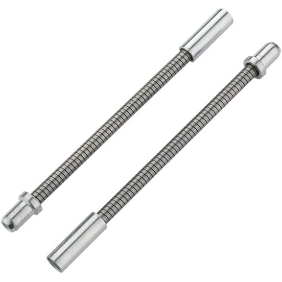 Jagwire Flexible Brake Noodle Bag of 10, Silver