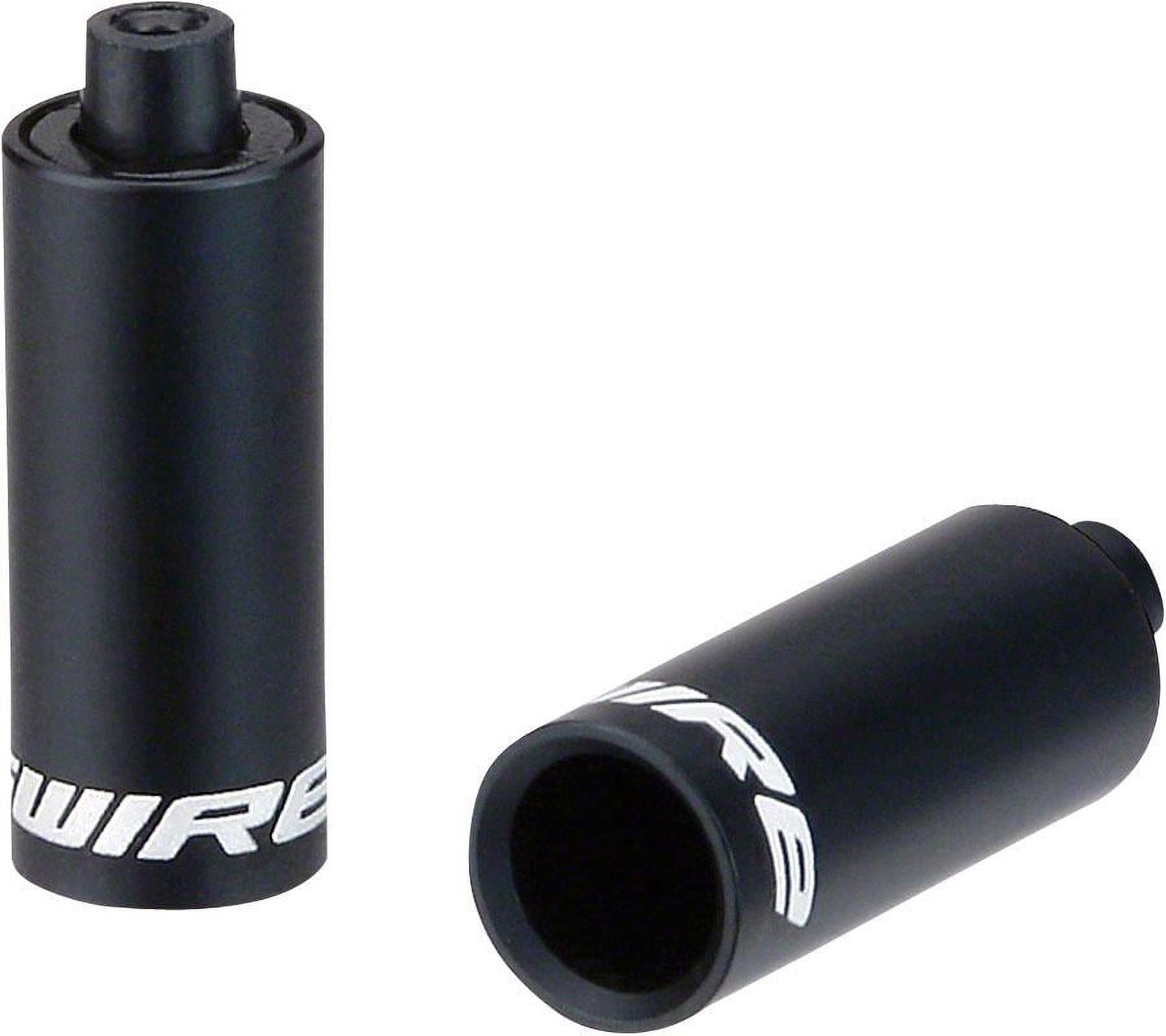 Jagwire Anti-Kink End Cap For 4mm Bike Shift Cable - 30 Per Bottle, Prevents Fraying