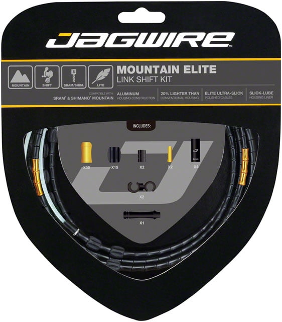 Jagwire Elite Ultra-Slick Shift Cable - 1.1 x 3100mm Stainless Steel main image 0