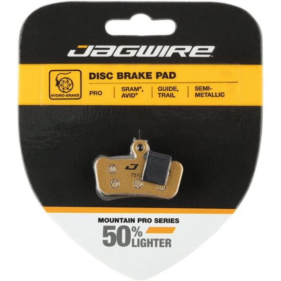Jagwire Mountain Pro Alloy Semi-Metallic Disc Brake Pads Guide RSC/RS/R/Trail