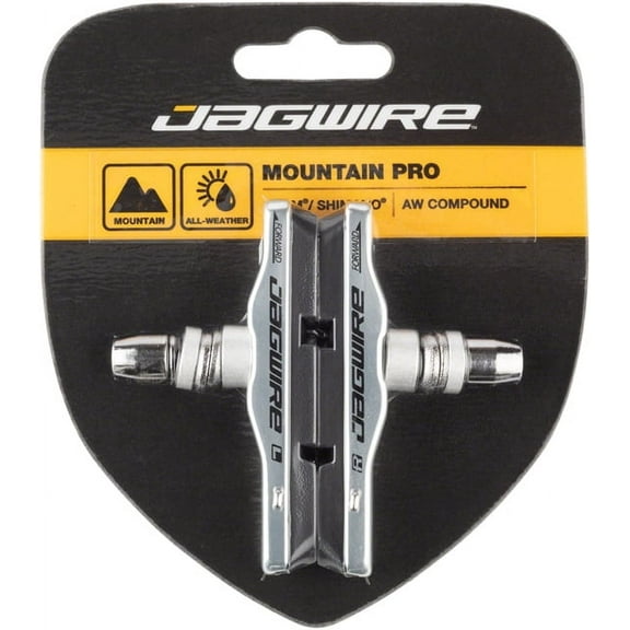 Jagwire Mountain Pro Brake Pads Threaded Post, Silver
