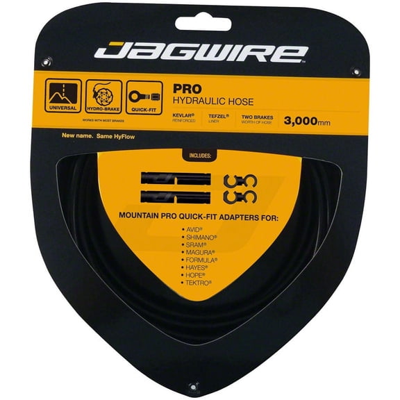 Jagwire Pro Hydraulic Disc Brake Hose Kit 3000mm, Black