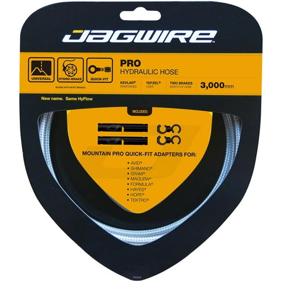 Jagwire Pro Hydraulic Disc Brake Hose Kit 3000mm, Sterling Silver