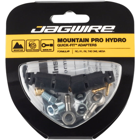 Jagwire Mountain Pro Disc Brake Hydraulic Hose Quick-Fit Adaptor for Formula