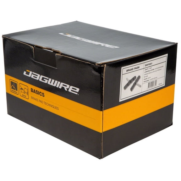 Jagwire Mountain Sport Cantilever Brake Pads Smooth Post 70mm Box of 50 Pairs