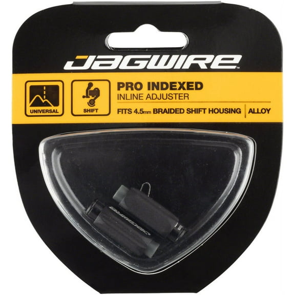 Jagwire Pro 4.5mm Indexed Inline Cable Tension Adjusters Pair- Braided Shift