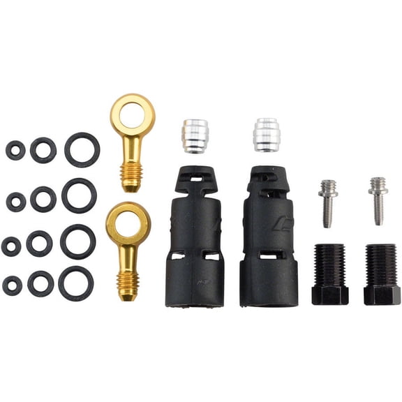 Jagwire Pro Disc Brake Hydraulic Hose Quick-Fit Adapters for SRAM Level