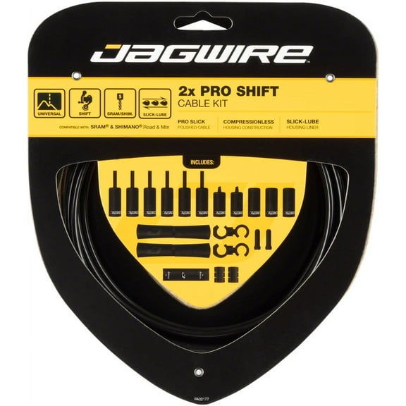 Jagwire Pro Shift Kit Road/Mountain SRAM/Shimano, Black