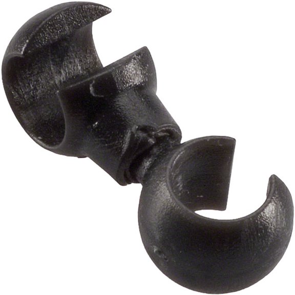 Jagwire Rotating S-Hook Box of 4 4mm 5mm Two Halves 360 Degree Rotation