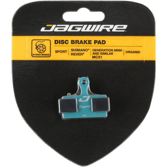 Jagwire Sport Organic Disc Brake Pads Shimano XTR/XT/SLX/Deore/Alfine