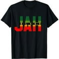 thumbnail image 1 of Jah Bless Shirt - Reggae Rastafari Jamaica Rasta T-Shirt T-Shirt, 1 of 5