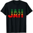 thumbnail image 1 of Jah Bless Shirt - Reggae Rastafari Jamaica Rasta T-Shirt T-Shirt, 1 of 4