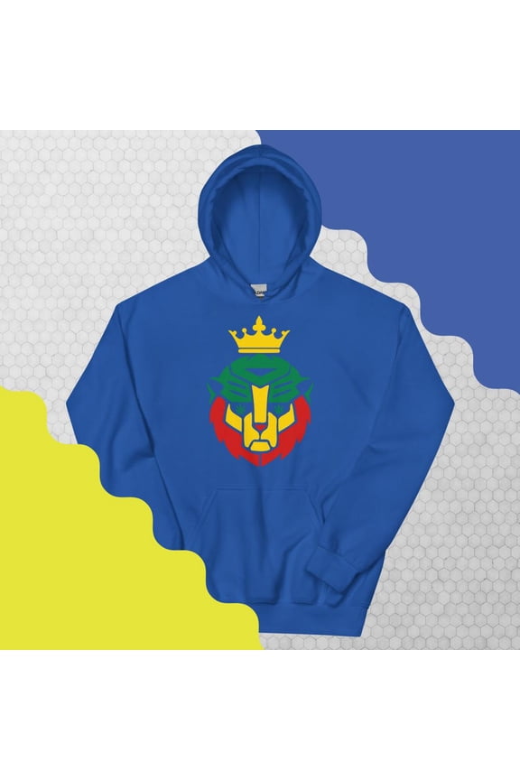 Jah-Lion- Hoodie (Royal, S)