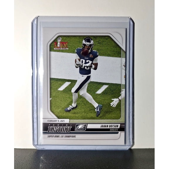 Jahan Dotson 2024 Panini Super Bowl LIX Champions NFL #6 Football Card Eagles