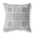 thumbnail image 1 of Jahan Paisley Indoor/Outdoor Pillow in Gray Green Pink 20x20, 1 of 4