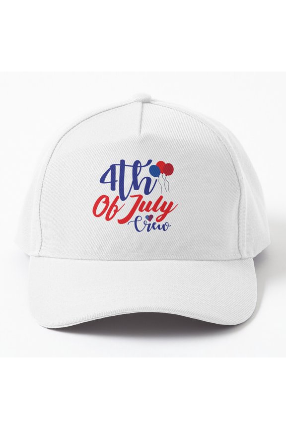4Th Of July Crew Cap Baseball Cap, Hats For Men, Gift For Him