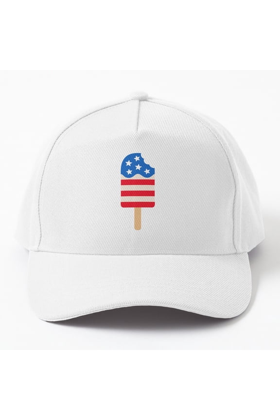 4Th Of July Ice Lolly Cap Baseball Cap, Hats For Men, Gift For Him