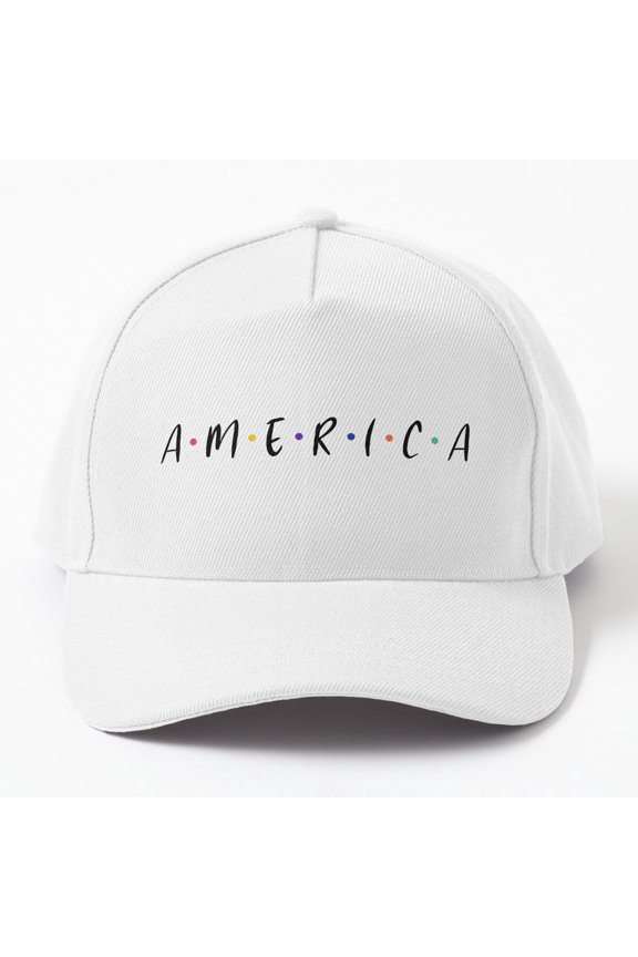 America – Friends-Inspired Patriotic Design Cap Hats For Men, Gift For Him