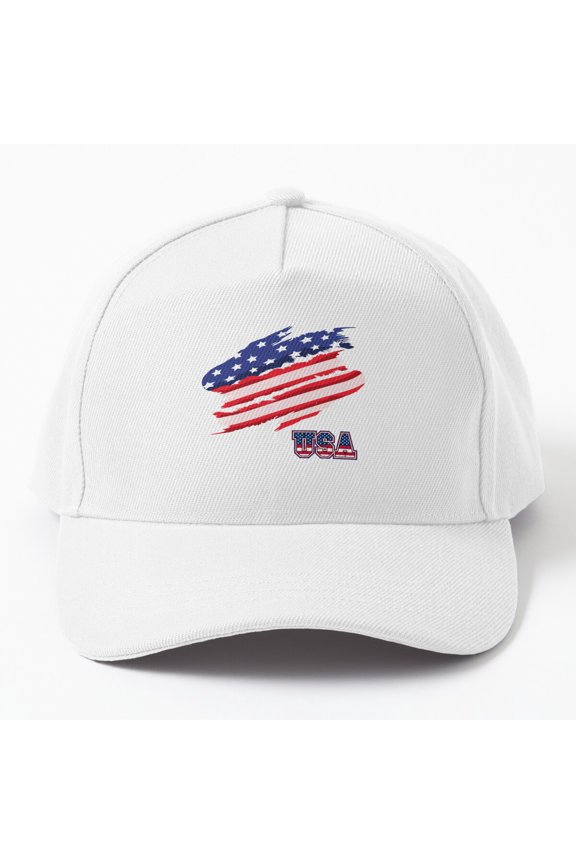 America The Beautiful Rae Dunn Inspired Farmhouse Decor Cap Baseball Cap, Hats For Men, Gift For Him