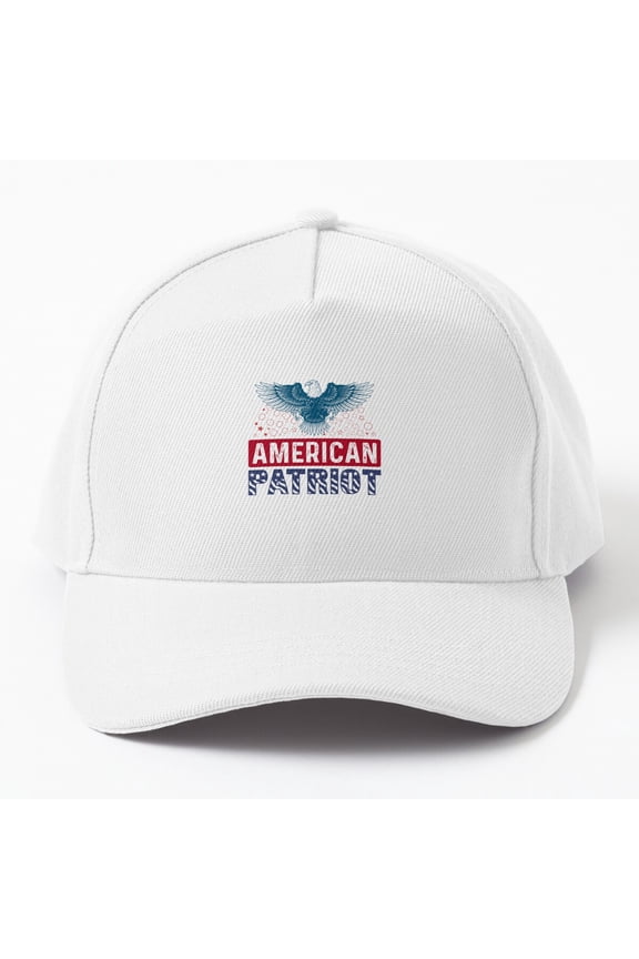 American Patriot'S Soaring Spirit: Eagle'S Tribute Cap Baseball Cap, Hats For Men, Gift For Him