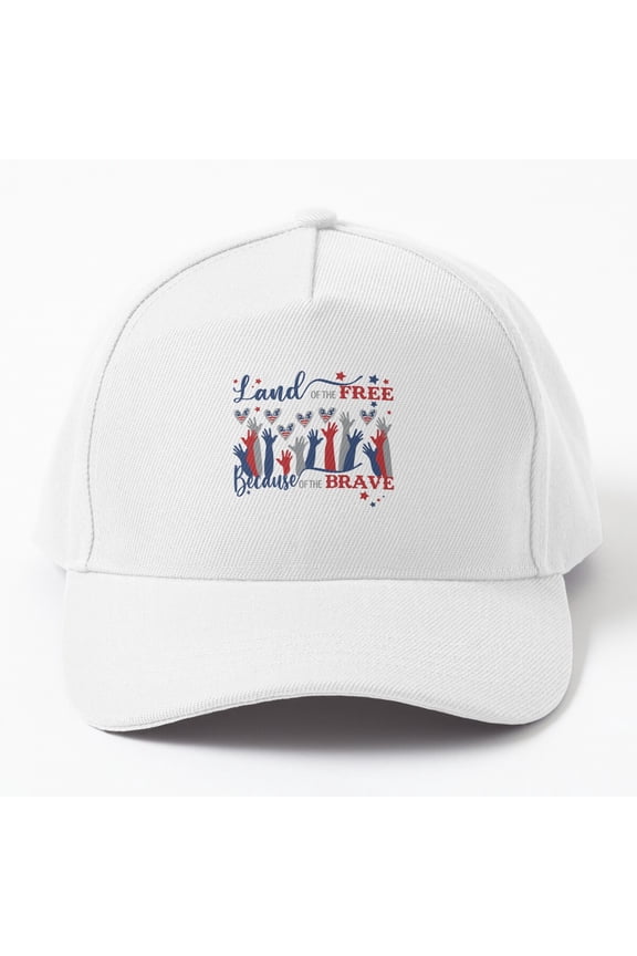 Australian Cattle American Flag 4Th Of July Women Cap Baseball Cap, Hats For Men, Gift For Him