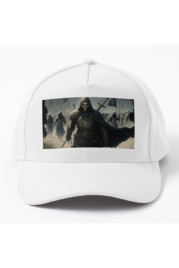 Battle Ready Dark Knight Leading His Men To War Cap Hats For Men, Gift For Him