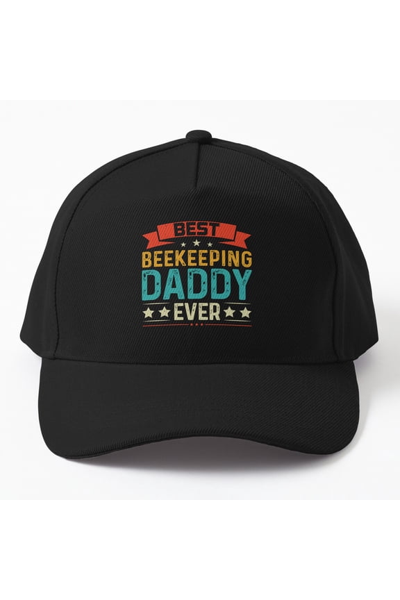 Best Beekeeping Daddy Beekeeper Bee Dad Pappa Father'S Day Cap, Hats For Men, Gift For Him