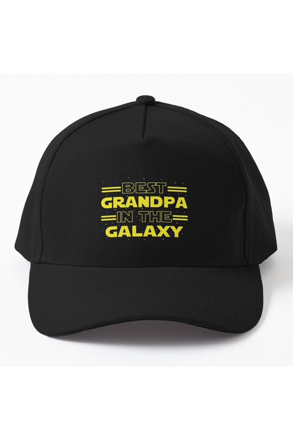 Best Grandpa In The Galaxy Cap, Hats For Men, Gift For Him