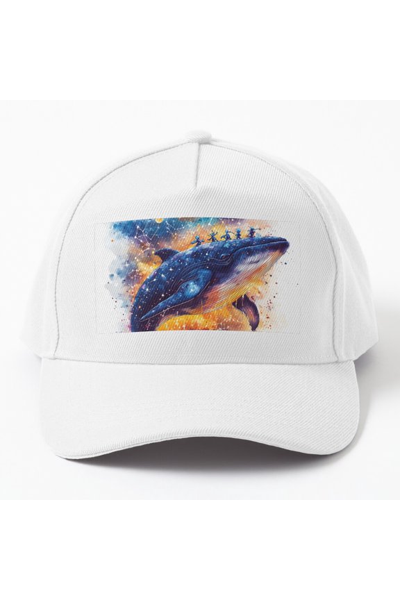 Constellation War Whale Cap Hats For Men, Gift For Him