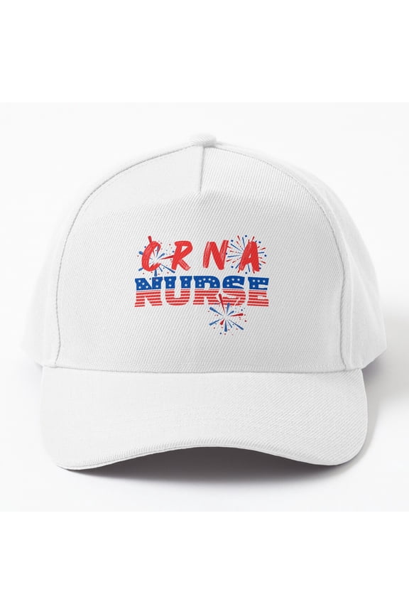Crna Nurse (Patriotic) Cap Baseball Cap, Hats For Men, Gift For Him